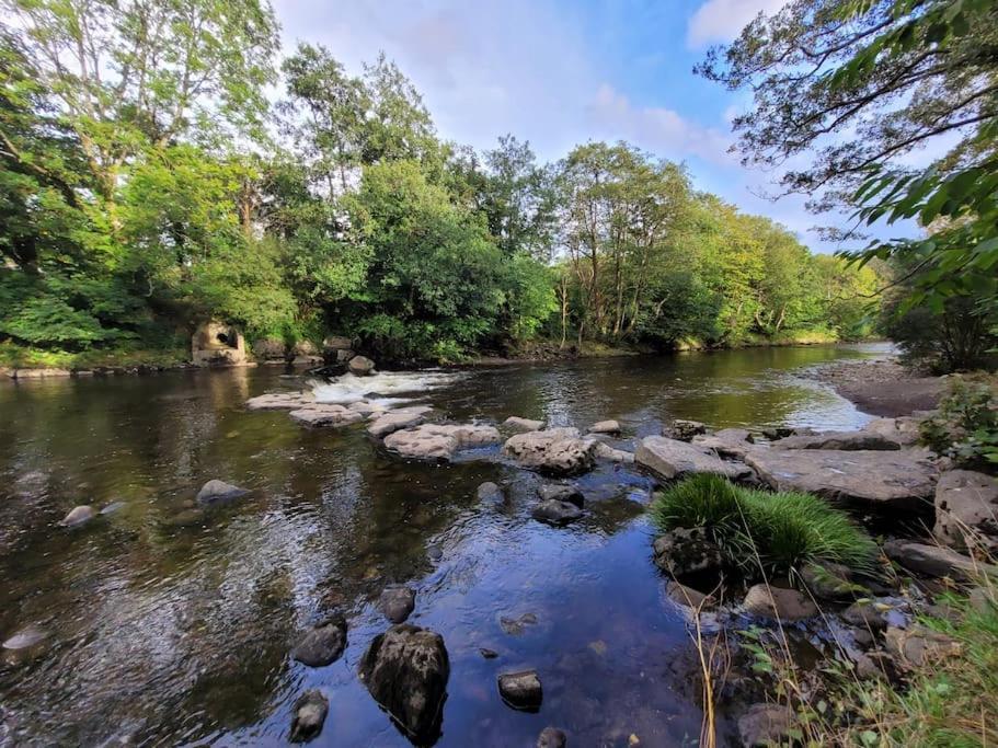 Riverside Bungalow - Direct River Access! Ystradgynlais Esterno foto